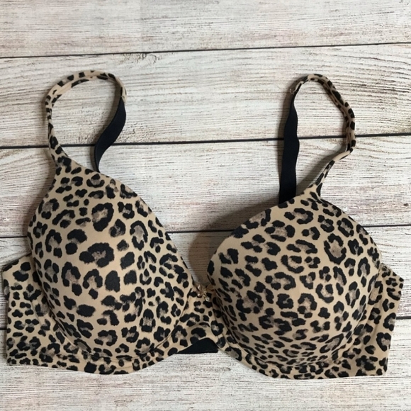 Soma leopard bra. 36D. - Picture 1 of 8